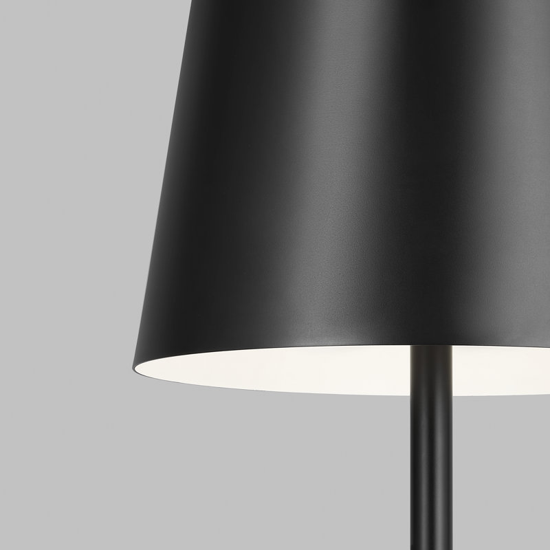 Nevis Outdoor Large Floor Lamp, Black