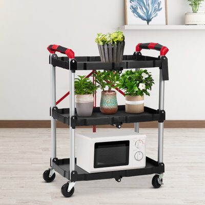 Mirela Aluminium Bar Cart