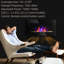 Foyer électrique 28,5 "noir pour montage mural, 1500 W, effet de flamme, foyer 7 couleurs 1500 W, 28,5",