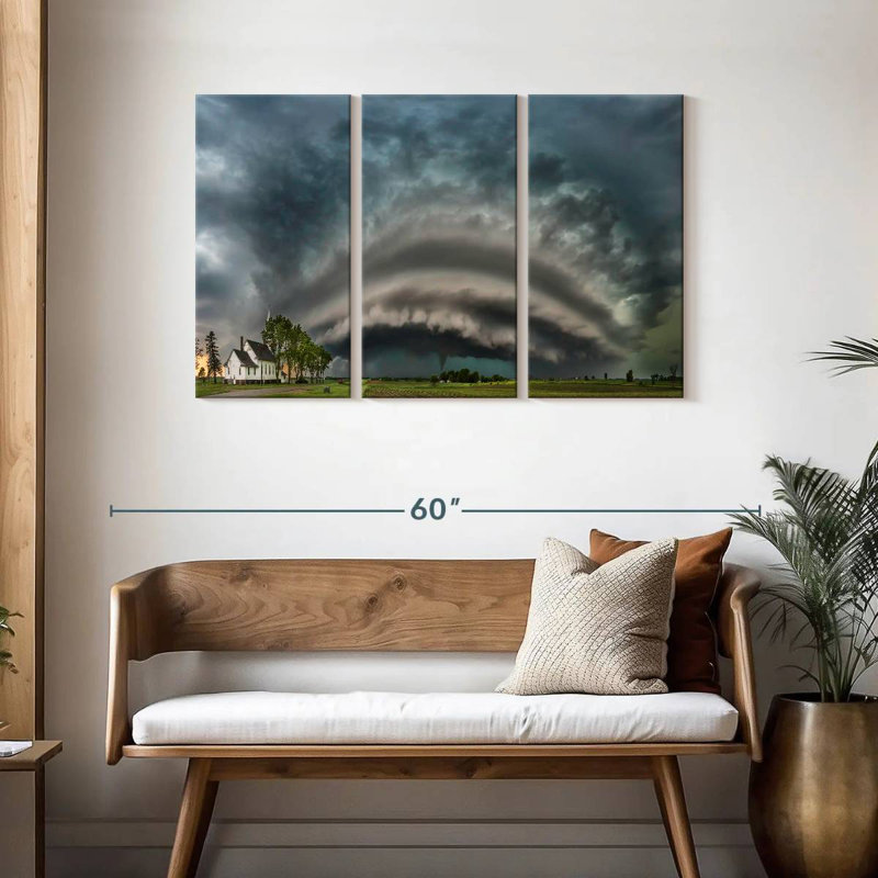 Alvord approchant la tornade, H 28 po x l 45 po