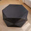 Table basse de 36,61 po de style rétro avec plateau rabattable Polygon-137644648