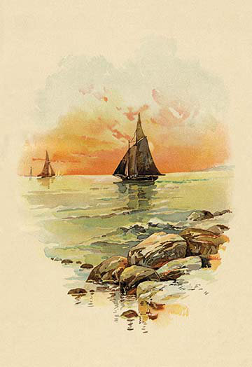 Ensemble de soleil, reproduction d’art