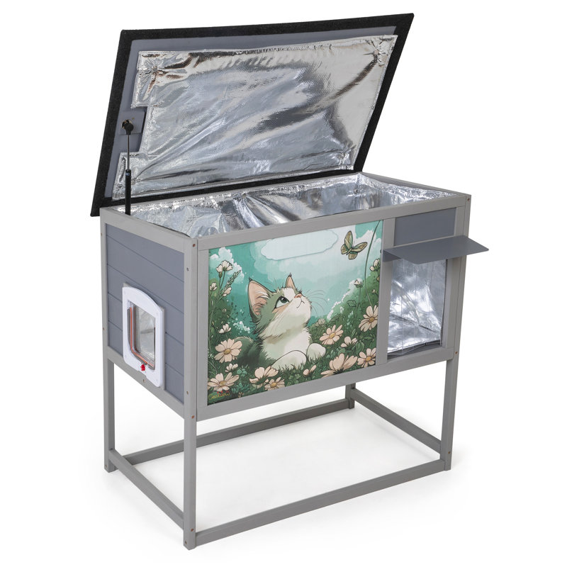 Indoor / Outdoor Cat Cage / Crate