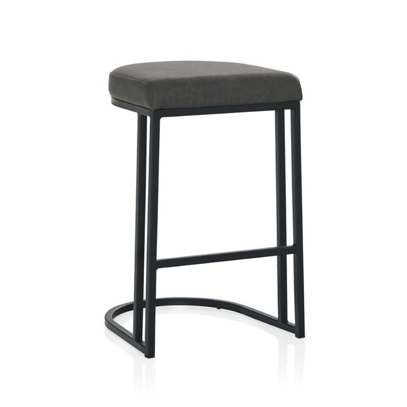 Tabouret de comptoir 26 po Masuko, Gris