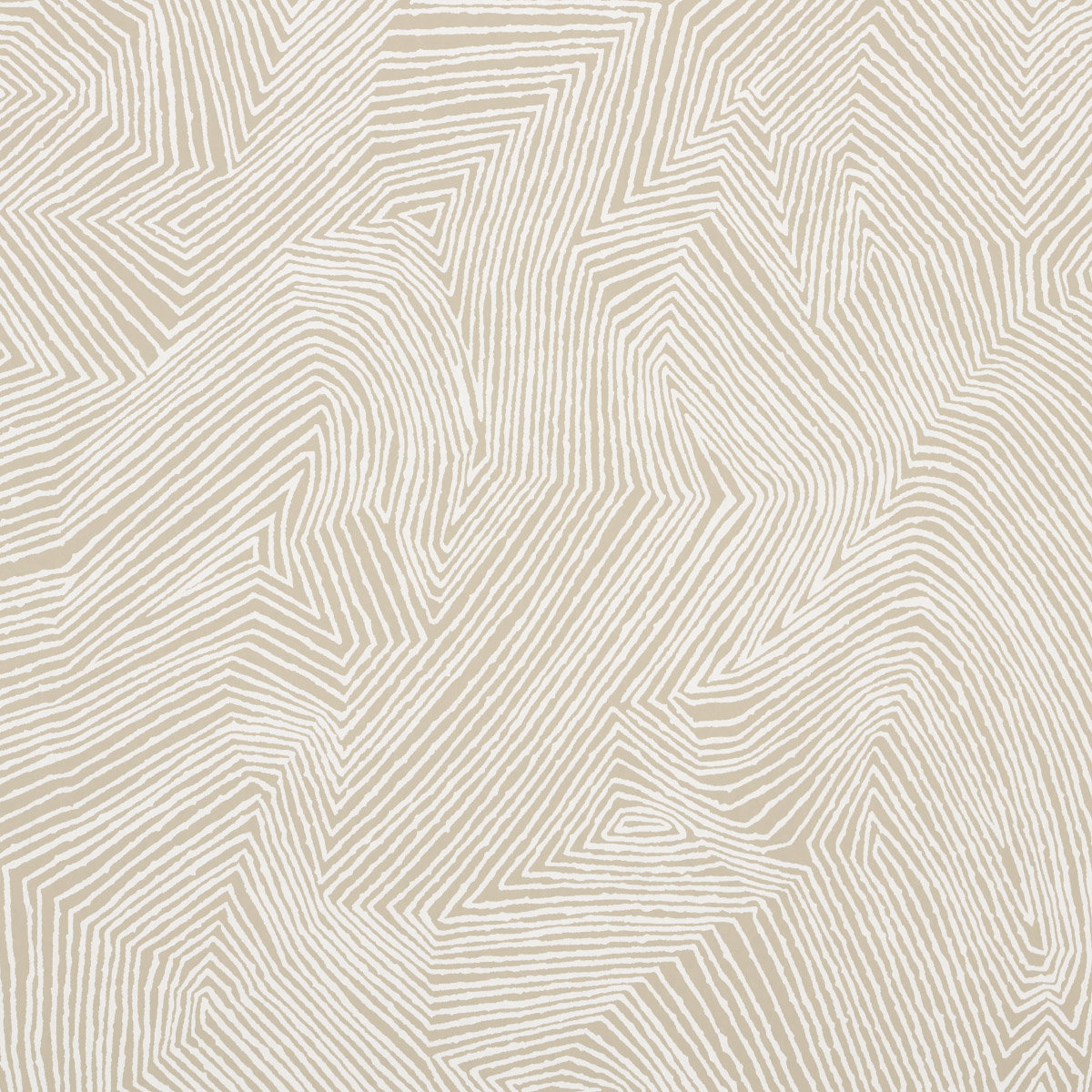 Schumacher Labyrinth Wallpaper Double Roll, Dune