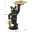 Sculpture bouledogue en céramique Patrici avec accents dorés-35106760