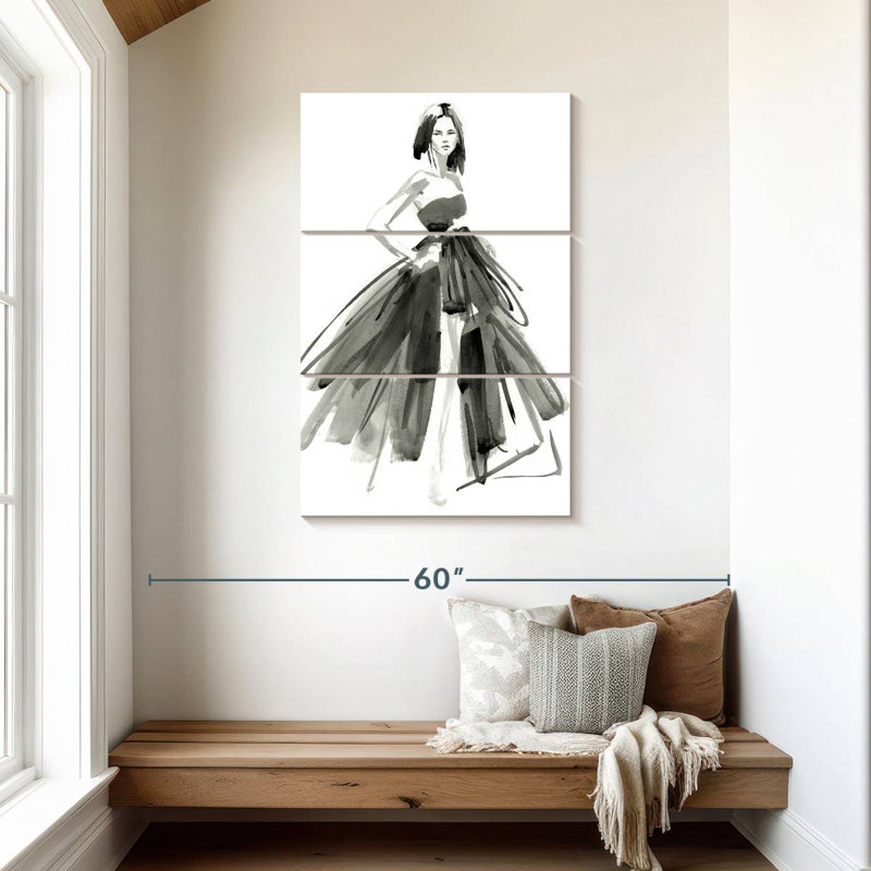 Gestural Evening Gown I