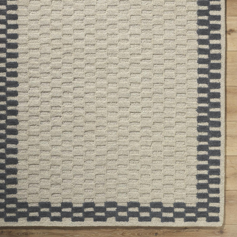 Tapis touffeté à la main Horstman, Rectangulaire 2 pi x 3 pi