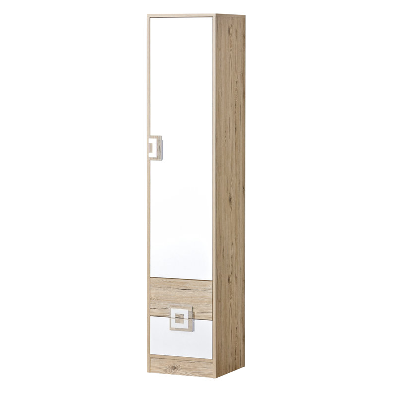 Nimes 1 Door Manufactured Wood Wardrobe