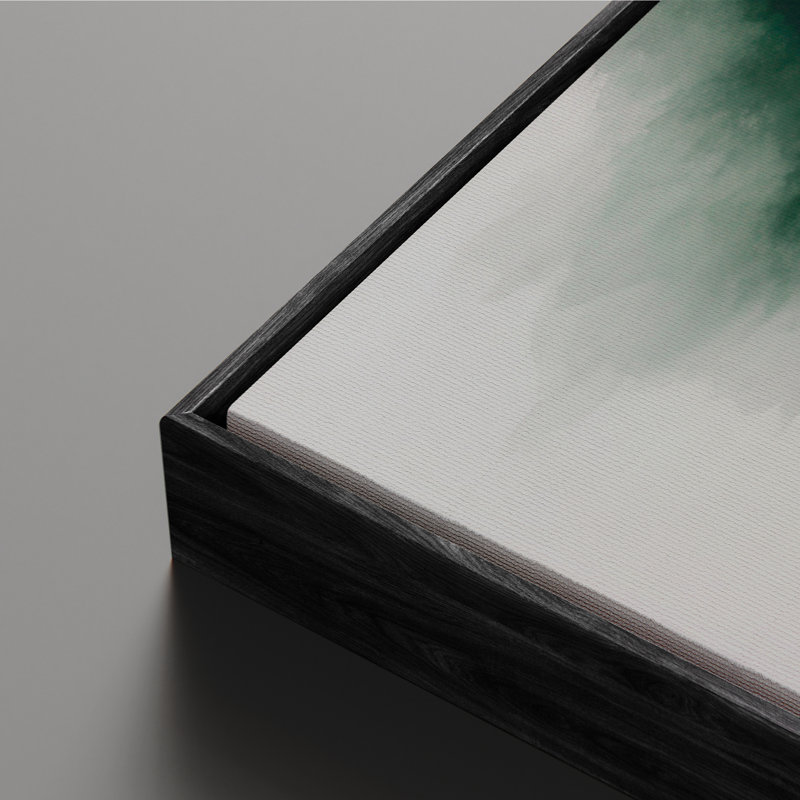 Art mural encadré sur toile, rétro muraux abstraits pour chambre à coucher, H 24 po x l 16 po, Noir