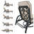 Outdoor Metal Chaise Lounge Set , Cushion Included