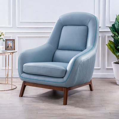 Annis Modern Simplicity Single Faux Leather Recliner