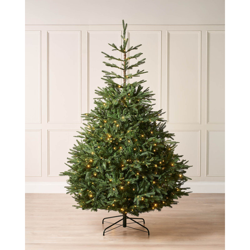 Lighted Artificial Christmas Tree, 2.13m H