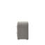 Table de chevet Shelyn Grey Teddy & Chrome