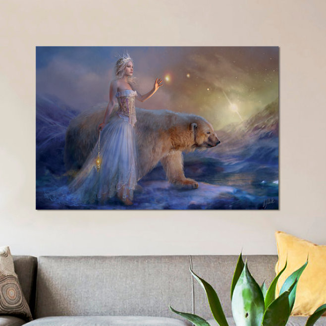 « aurora », impression sur toile tendue, H 18 po x l 26 po x P 1,5 po