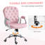 Chaise de bureau pivotante en polyester avec support lombaire, hauteur réglable, roulettes-446594459