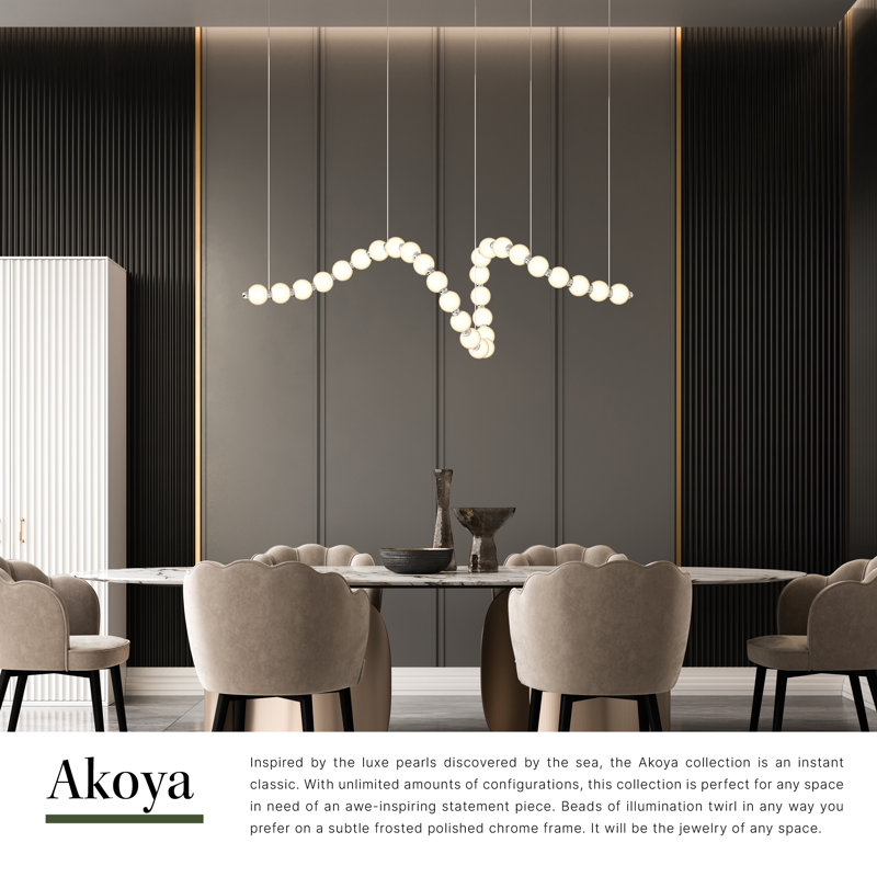 Akoya 23 - Light LED Chandelier