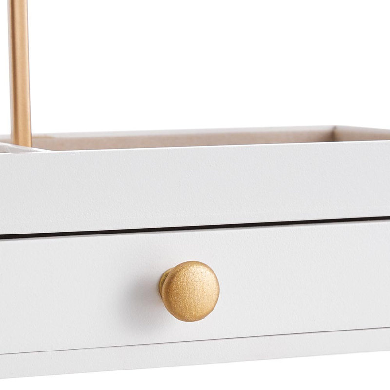 Wood Jewelry Organizer Tray + Portable