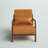 Bradley Faux Leather Armchair-2038384853