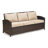 Parkhurst 5-Person Woven Rattan Patio Conversation Set with Cushions-1644956214
