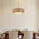 Plafonnier semi-encastré en rotin tissé lin, lampe de style boho moderne à 3 lumières de style campagnard pour chambre à coucher, cuisine, salle à manger, salon, couloir, entrée