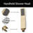 All Metal Shower Faucet Set, Square Shower Head， Handheld Shower Head，Hose-125322437