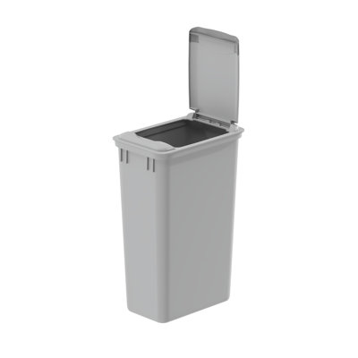 Dowell Plastic Trash Can With Lid