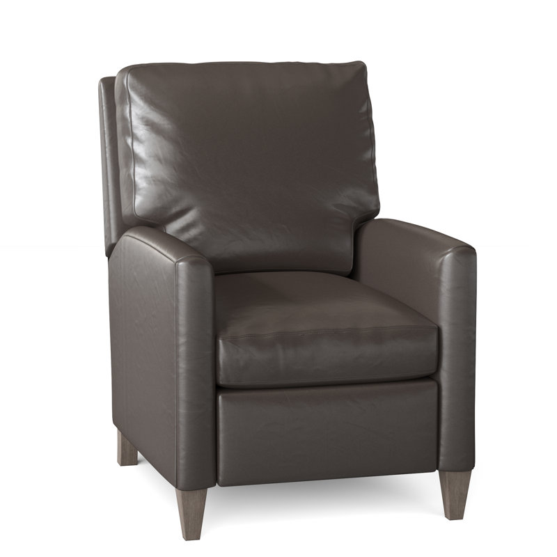 Charlotte Recliner, Rio Mineral Genuine Leather, Plantation, Power