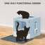 Plastic Enclosed Litter Box with Scoop-1327451767