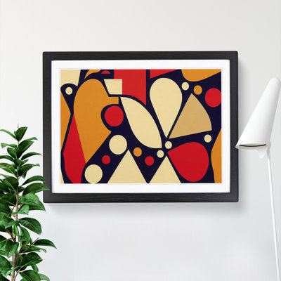 Dazzling Abstract Art - Framed Print