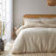 Waffle Cotton Circle 100% Cotton Duvet Cover Set with Pillowcases-86770028-97018142