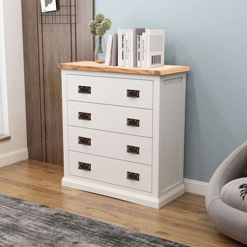 Abiorn 90cm W 4 - Drawer Chest of Drawers