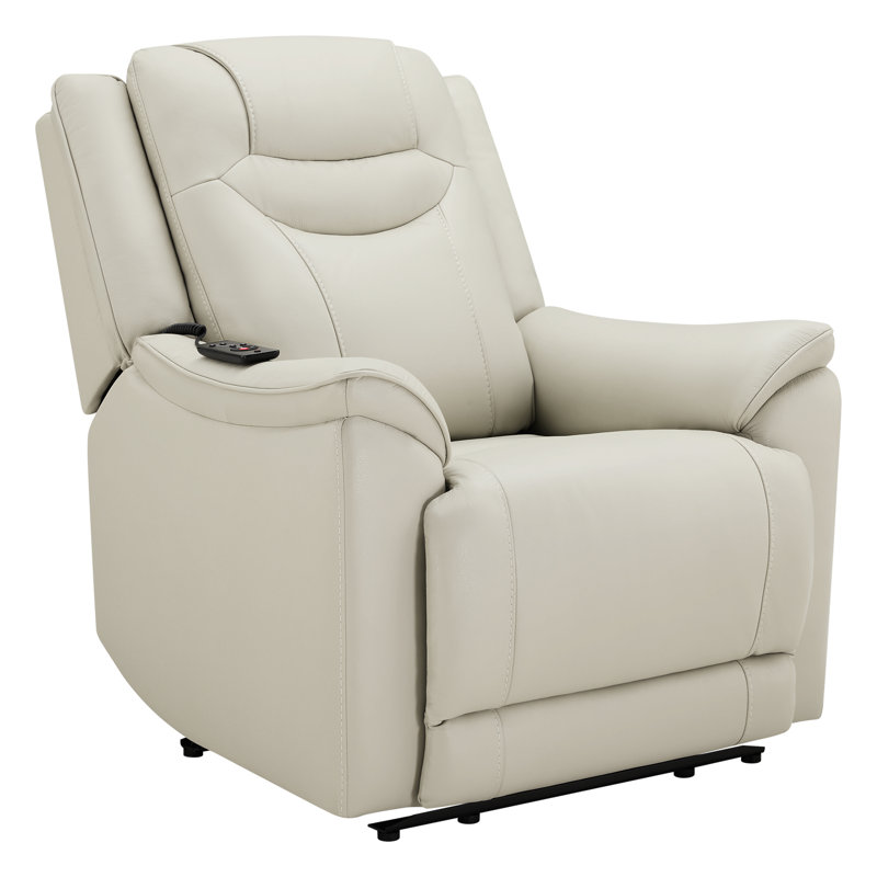 Fauteuil inclinable électrique oscillant double chauffant Evitts, Impression Argento