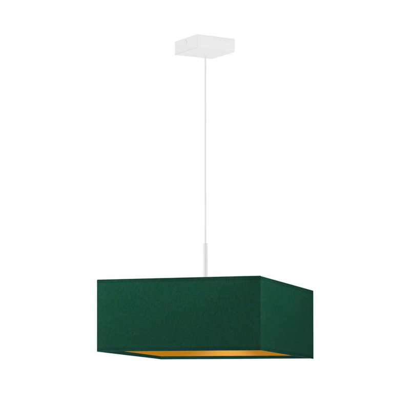 Gissella 3 - Light Single Pendant, White, Green