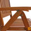 6 - Person Wood Patio Dining Set with Oval Table