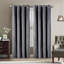 Safia 100% Crushed Velvet Eyelet Sheer Window Curtains-341950678-341950511