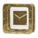 Analog Metal Quartz Tabletop Clock