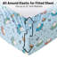 Ensemble de draps pour enfants HLC.ME UFO Space Printed-123227525-123227529