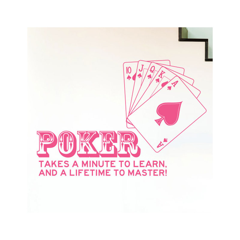 Non-Wall Damaging Wall Decal, Pink