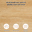 Ensemble de table de salle à manger moderne en bois massif 5 pièces pour 4 personnes, ensemble de table de cuisine avec 4 chaises rembourrées-772832096-772832102