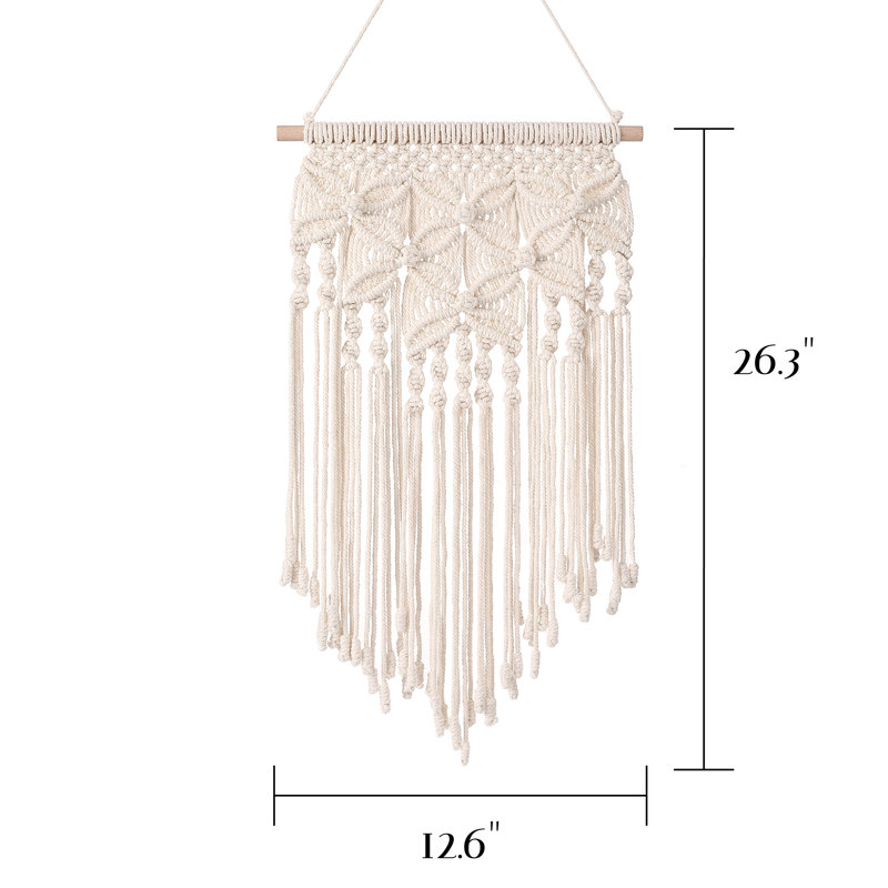 Décoration murale en coton Boho Decor