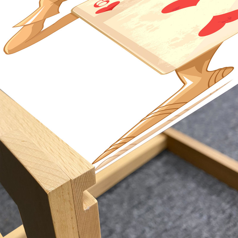 Jaali Sled Coffee Table, 90cm H x 62cm W x 40cm D