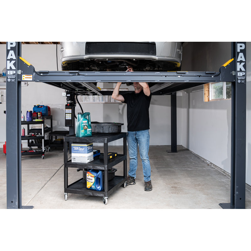 Tuffy Heavy Duty Utility Cart, Black