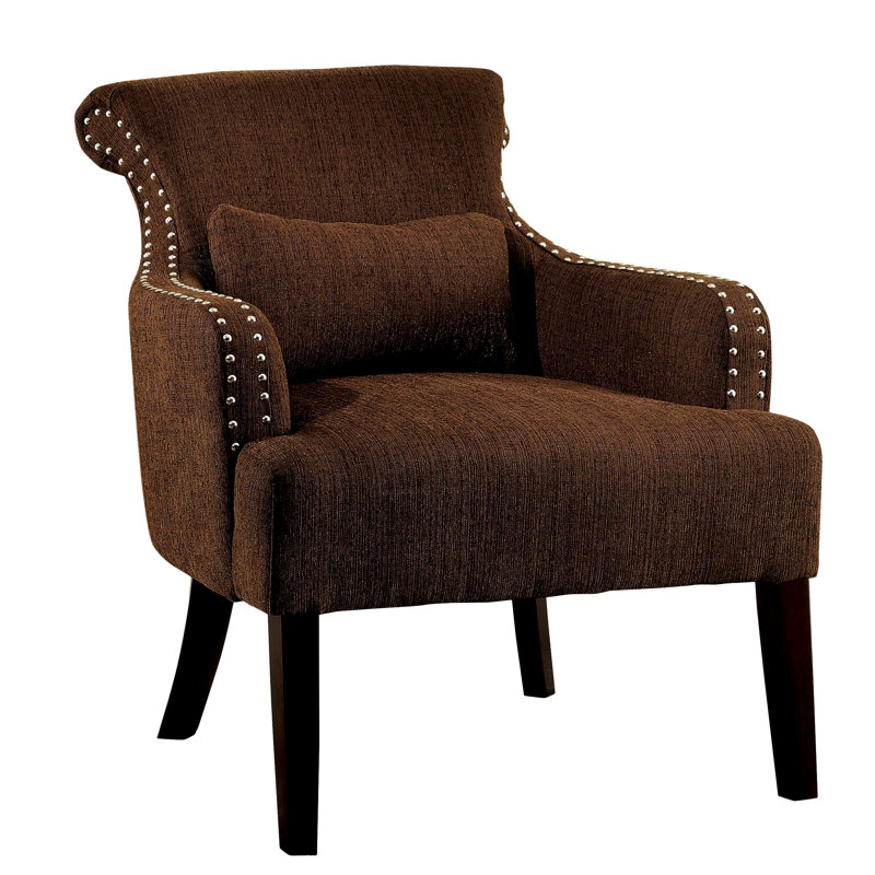 Marlow Upholstered Armchair, Brown