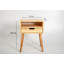Adelgund 55cm W Solid Wood Bedside Table