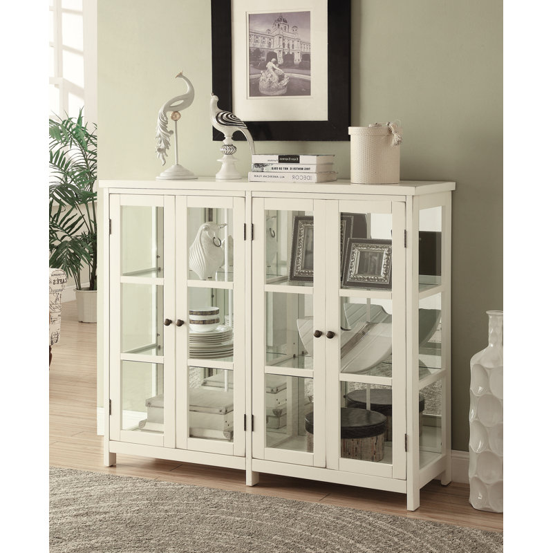 Emrich 46.6" Wide 4 - Door Sideboard in White