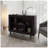 Console Table In Melamine With Open Storage-1379097590