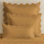 Ensemble de housse de couette en coton Elsie Lace Gold 6 pièces-115684579
