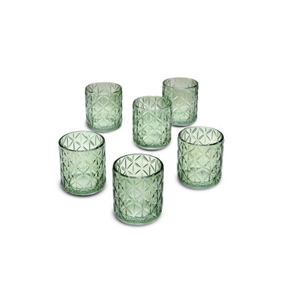 3.25'' H Glass Tabletop Votive Holder