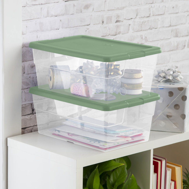 Bac de rangement en plastique 16 pte